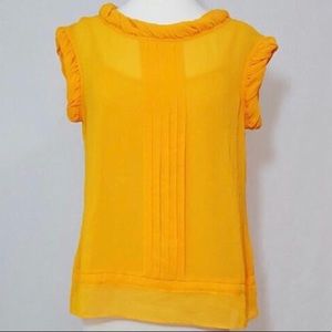 Ted Baker Sheer Orange Blouse